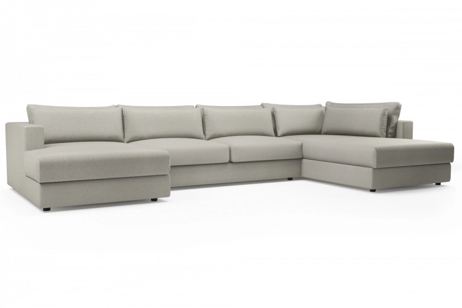 model PORTOFINO - Portofino longchair lewy + sofa 2-osobowa + otomana prawa