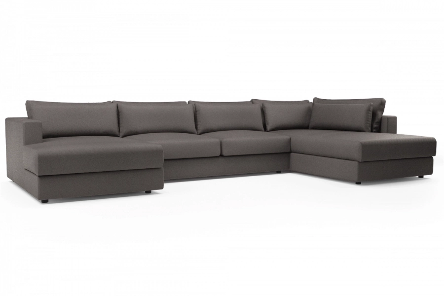 model PORTOFINO - Portofino longchair lewy + sofa 2-osobowa + otomana prawa
