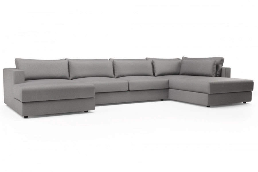 model PORTOFINO - Portofino longchair lewy + sofa 2-osobowa + otomana prawa