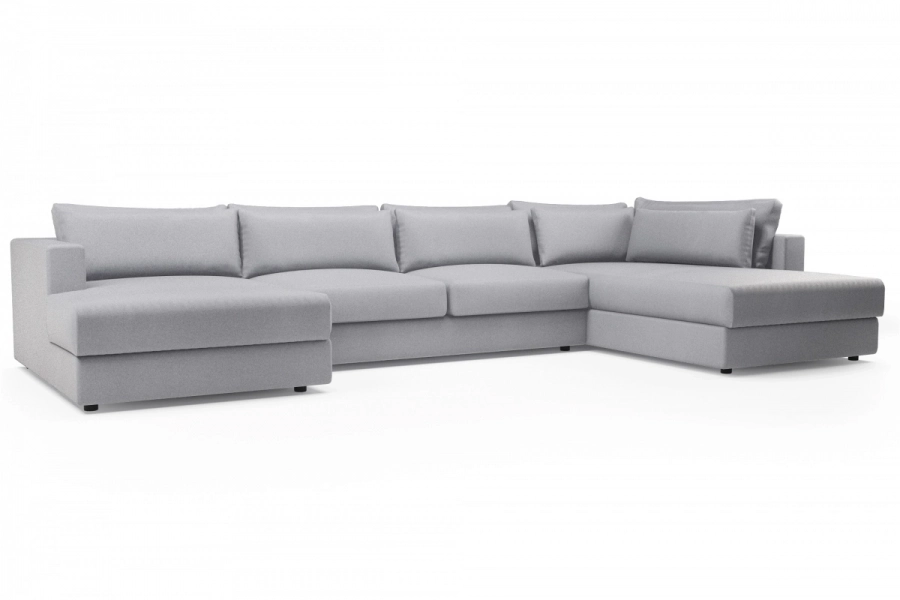 model PORTOFINO - Portofino longchair lewy + sofa 2-osobowa + otomana prawa