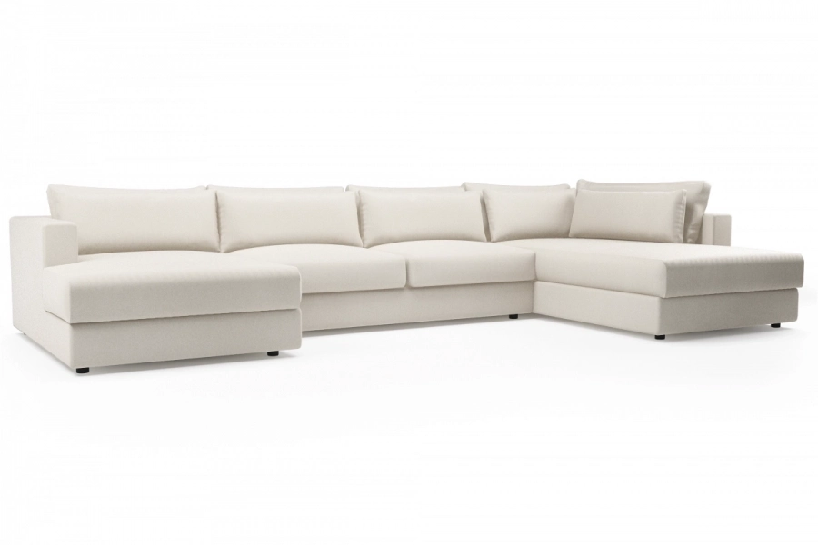 model PORTOFINO - Portofino longchair lewy + sofa 2-osobowa + otomana prawa