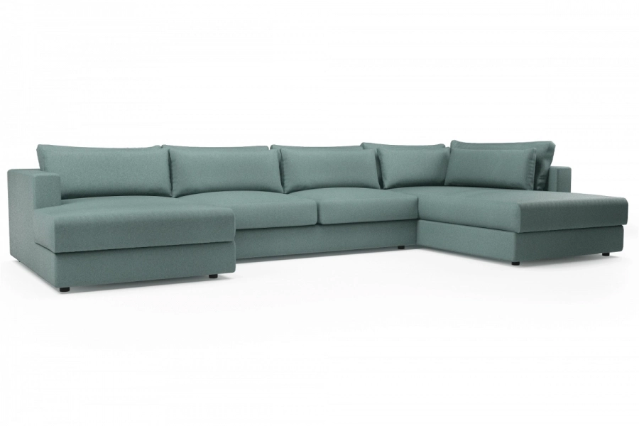 model PORTOFINO - Portofino longchair lewy + sofa 2-osobowa + otomana prawa