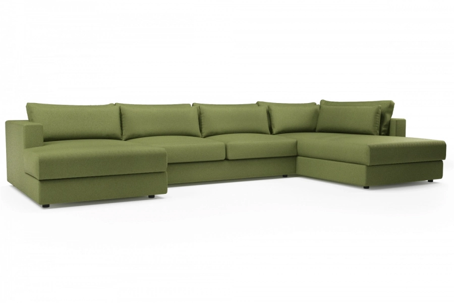 model PORTOFINO - Portofino longchair lewy + sofa 2-osobowa + otomana prawa