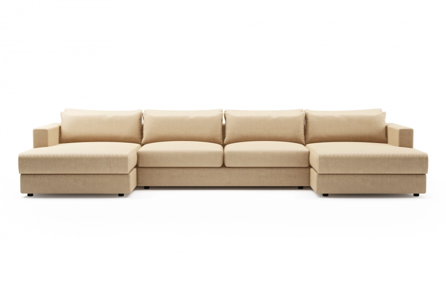 model PORTOFINO - Portofino longchair lewy + sofa 2-osobowa + longchair prawy