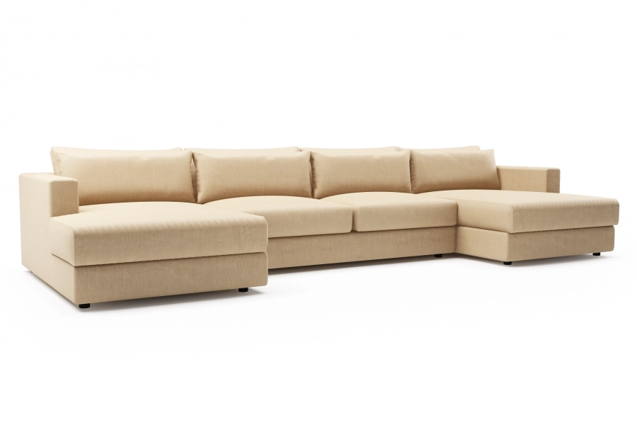 model PORTOFINO - Portofino longchair lewy + sofa 2-osobowa + longchair prawy