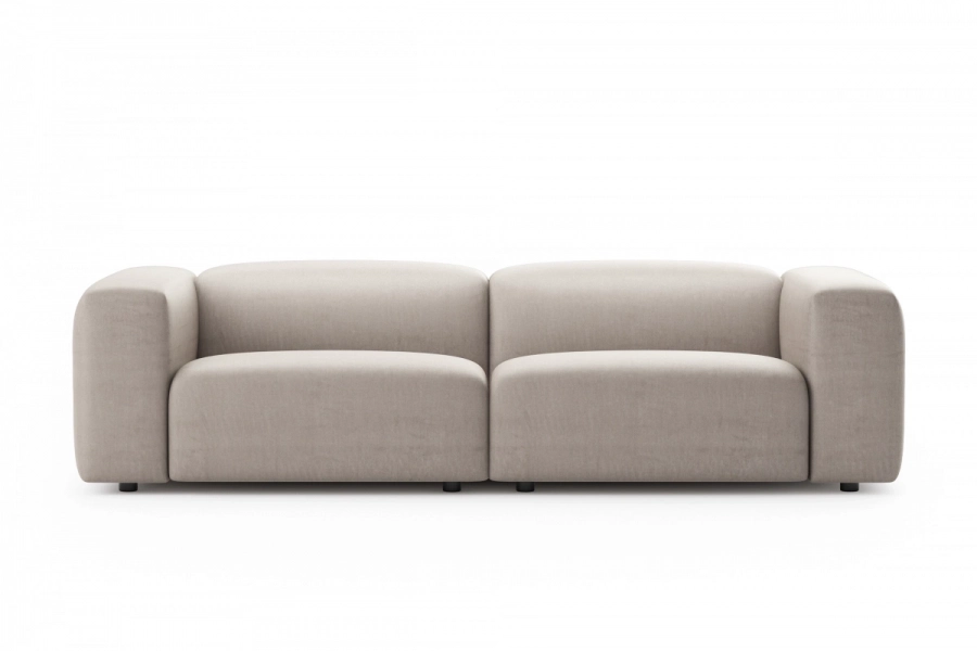 model MODULARIS WB (wysoki bok) - Modularis WB sofa 3 osobowa z bokami wysokimi