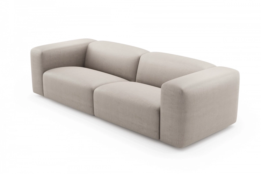 model MODULARIS WB (wysoki bok) - Modularis WB sofa 3 osobowa z bokami wysokimi