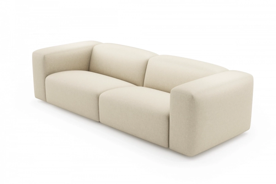 model MODULARIS WB (wysoki bok) - Modularis WB sofa 3 osobowa z bokami wysokimi