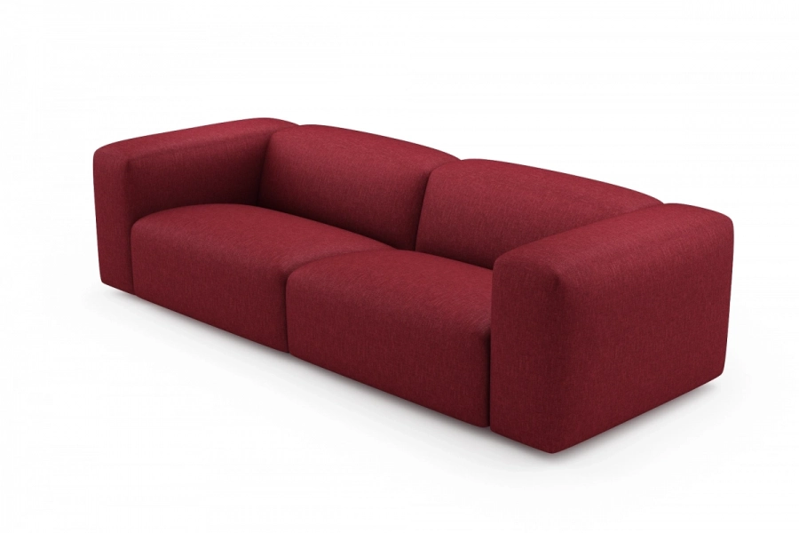 model MODULARIS WB (wysoki bok) - Modularis WB sofa 3 osobowa z bokami wysokimi