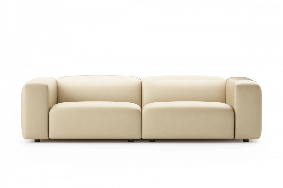 model MODULARIS WB (wysoki bok) - Modularis WB sofa 3 osobowa z bokami wysokimi
