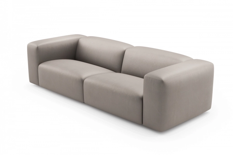 model MODULARIS WB (wysoki bok) - Modularis WB sofa 3 osobowa z bokami wysokimi
