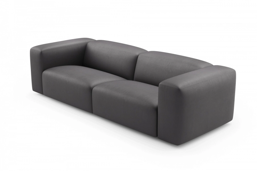 model MODULARIS WB (wysoki bok) - Modularis WB sofa 3 osobowa z bokami wysokimi