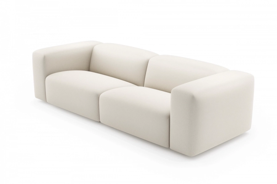 model MODULARIS WB (wysoki bok) - Modularis WB sofa 3 osobowa z bokami wysokimi