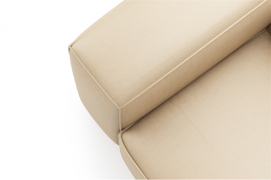 model MODULARIS WB (wysoki bok) - Modularis WB sofa 3 osobowa z bokami wysokimi