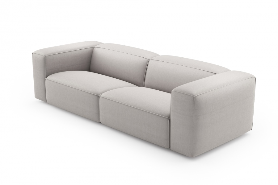 model MODULARIS WB (wysoki bok) - Modularis WB sofa 3 osobowa z bokami wysokimi