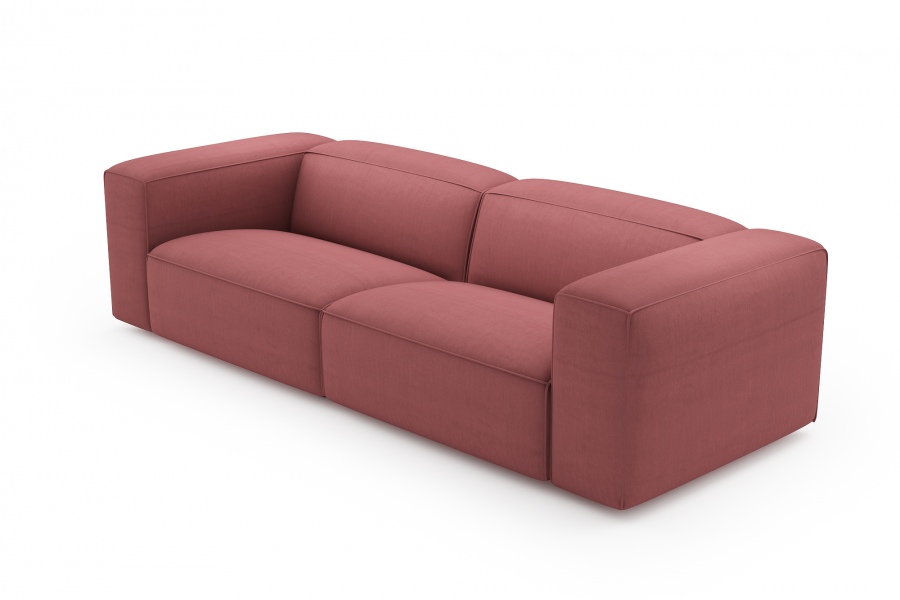 model MODULARIS WB (wysoki bok) - Modularis WB sofa 3 osobowa z bokami wysokimi