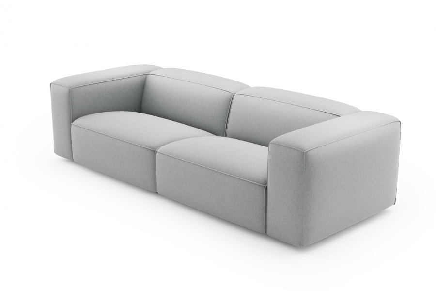 model MODULARIS WB (wysoki bok) - Modularis WB sofa 3 osobowa z bokami wysokimi