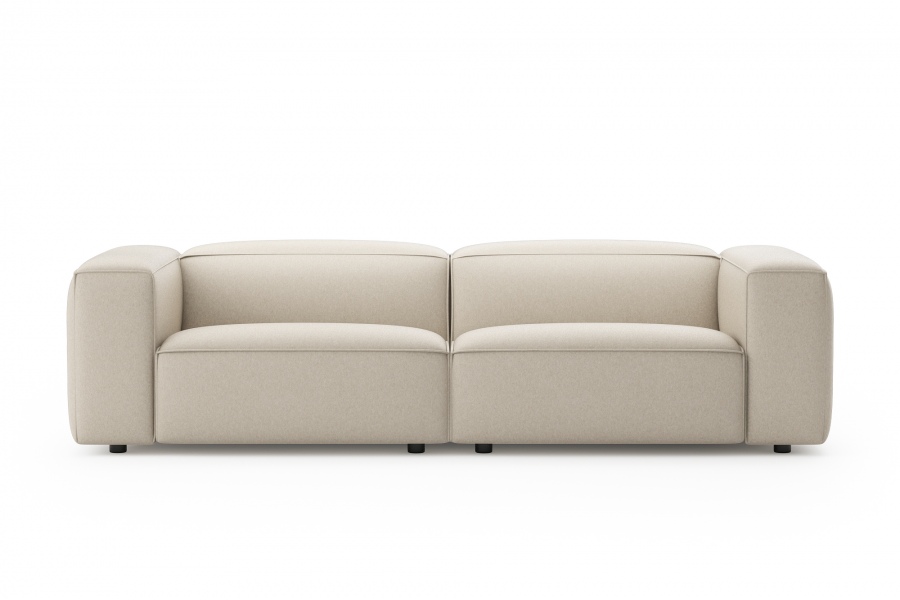 model MODULARIS WB (wysoki bok) - Modularis WB sofa 3 osobowa z bokami wysokimi