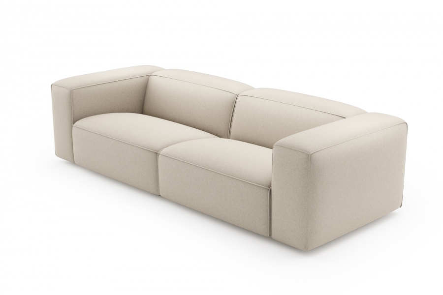 model MODULARIS WB (wysoki bok) - Modularis WB sofa 3 osobowa z bokami wysokimi