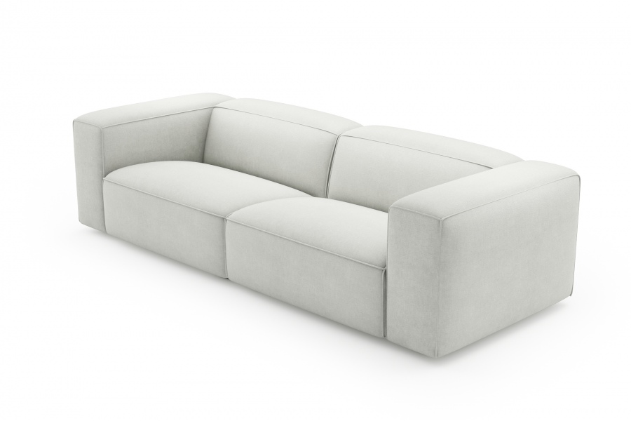 model MODULARIS WB (wysoki bok) - Modularis WB sofa 3 osobowa z bokami wysokimi