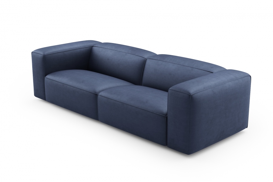model MODULARIS WB (wysoki bok) - Modularis WB sofa 3 osobowa z bokami wysokimi