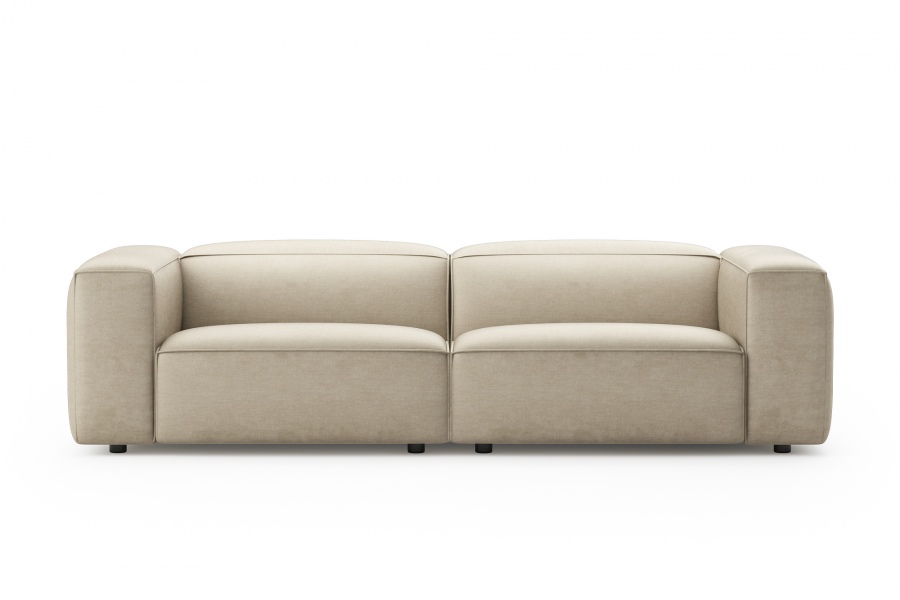 model MODULARIS WB (wysoki bok) - Modularis WB sofa 3 osobowa z bokami wysokimi