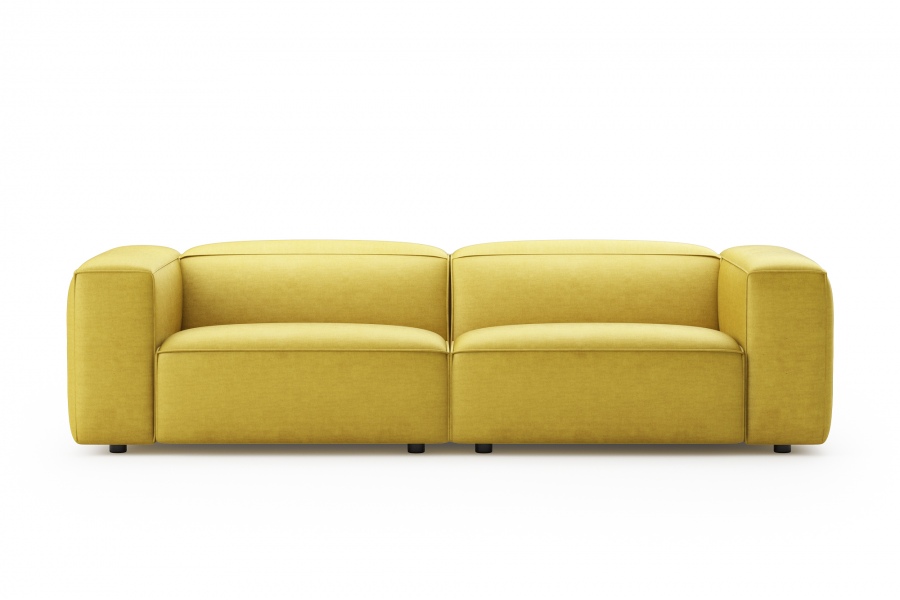 model MODULARIS WB (wysoki bok) - Modularis WB sofa 3 osobowa z bokami wysokimi
