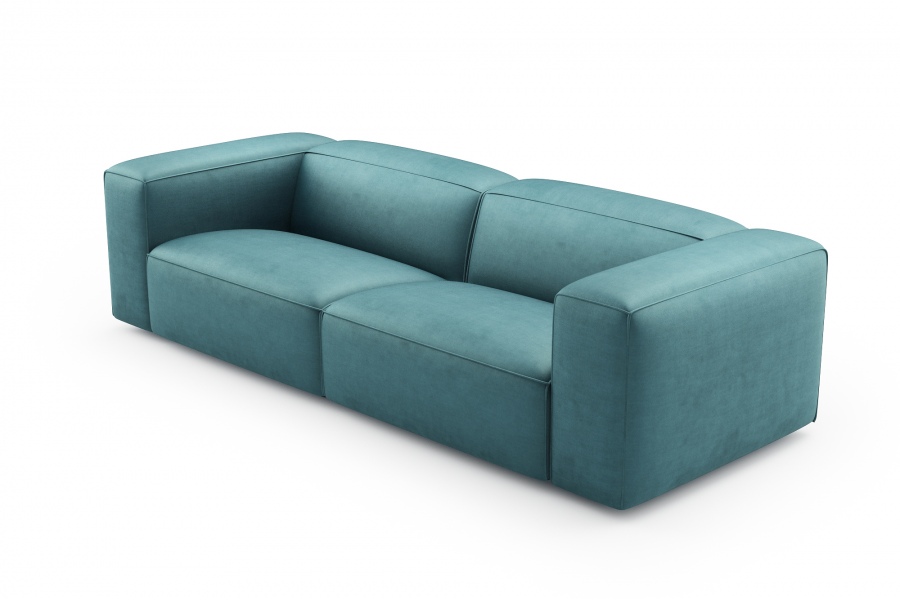 model MODULARIS WB (wysoki bok) - Modularis WB sofa 3 osobowa z bokami wysokimi