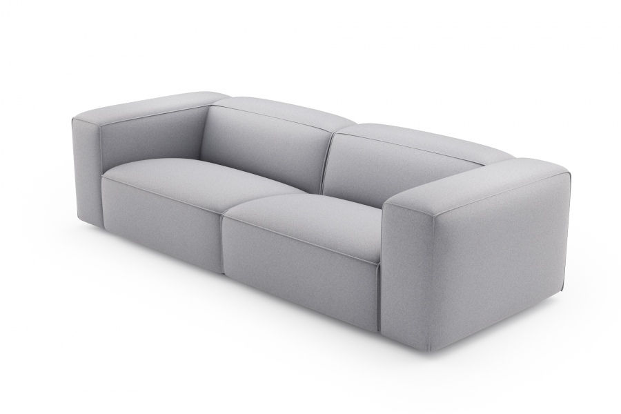 model MODULARIS WB (wysoki bok) - Modularis WB sofa 3 osobowa z bokami wysokimi