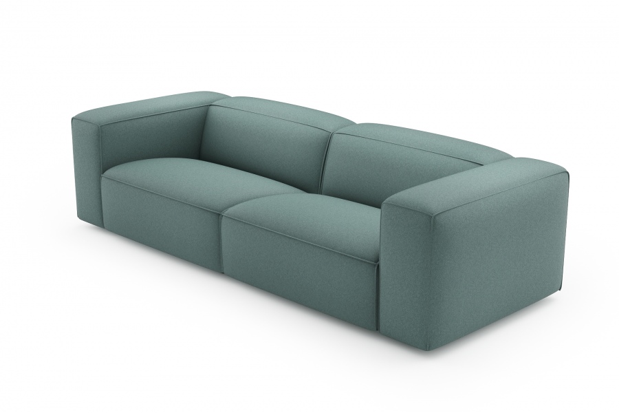 model MODULARIS WB (wysoki bok) - Modularis WB sofa 3 osobowa z bokami wysokimi
