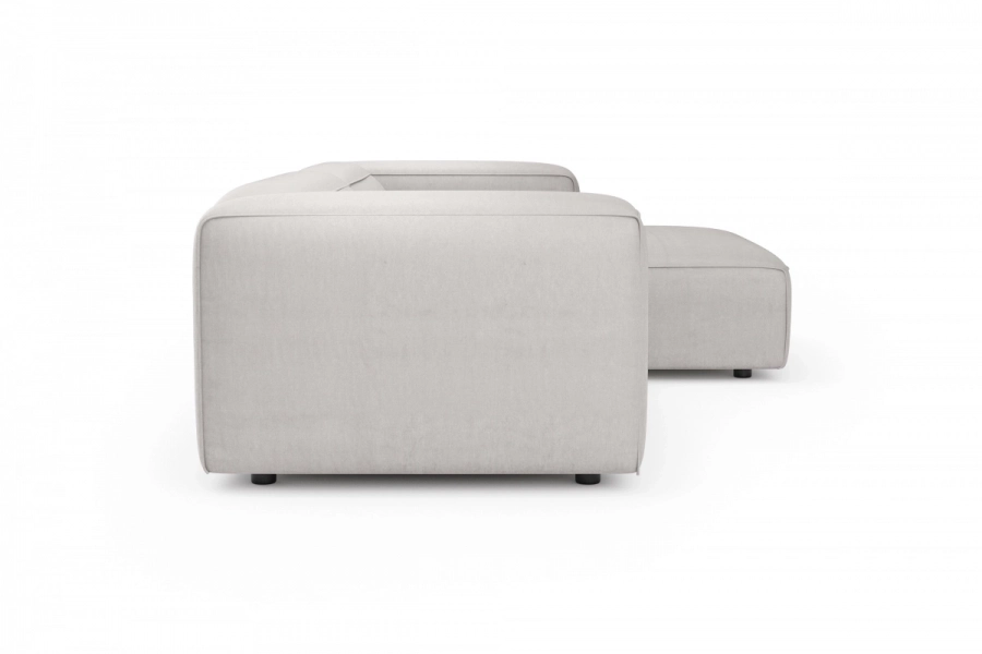 model MODULARIS WB (wysoki bok) - Modularis WB sofa 2-osobowa lewa + longchair prawy (boki wysokie)
