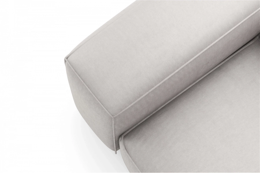 model MODULARIS WB (wysoki bok) - Modularis WB sofa 2-osobowa lewa + longchair prawy (boki wysokie)