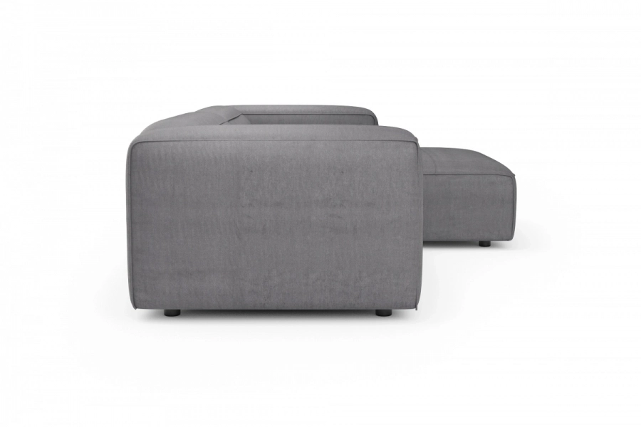 model MODULARIS WB (wysoki bok) - Modularis WB sofa 2-osobowa lewa + longchair prawy (boki wysokie)