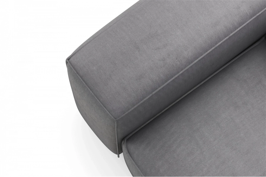 model MODULARIS WB (wysoki bok) - Modularis WB sofa 2-osobowa lewa + longchair prawy (boki wysokie)