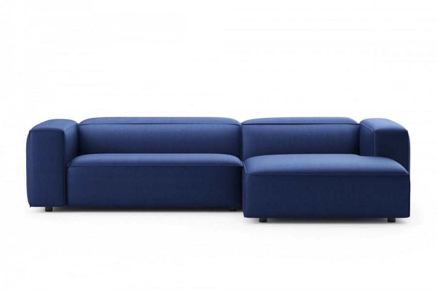 model MODULARIS WB (wysoki bok) - Modularis WB sofa 2-osobowa lewa + longchair prawy (boki wysokie)