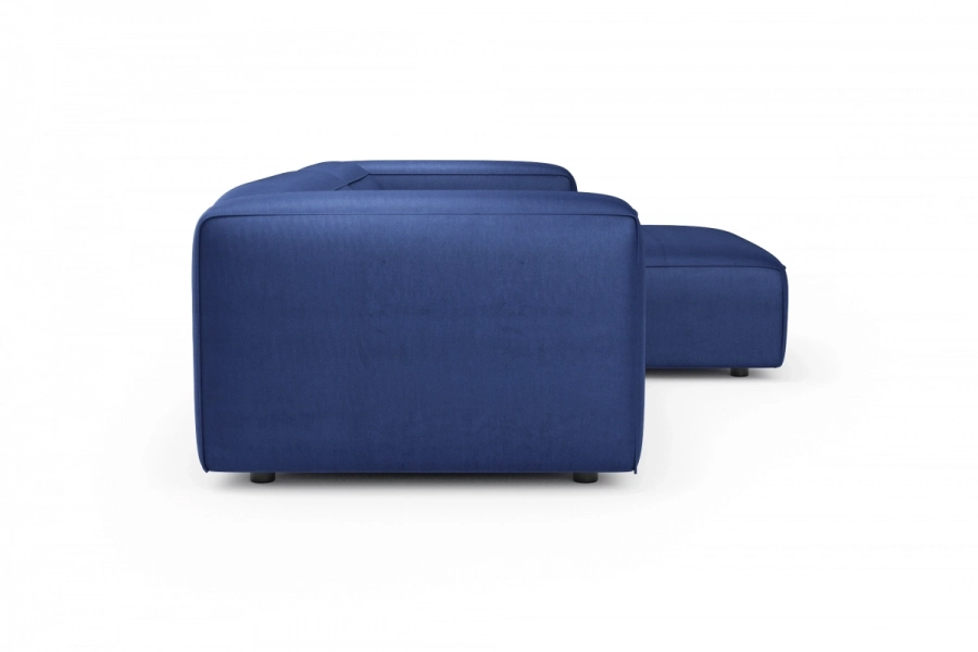 model MODULARIS WB (wysoki bok) - Modularis WB sofa 2-osobowa lewa + longchair prawy (boki wysokie)