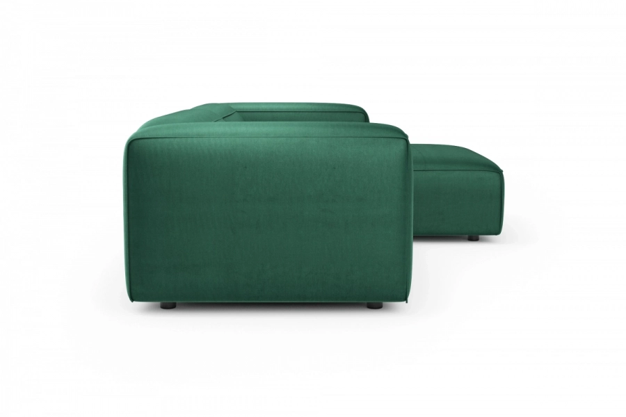 model MODULARIS WB (wysoki bok) - Modularis WB sofa 2-osobowa lewa + longchair prawy (boki wysokie)