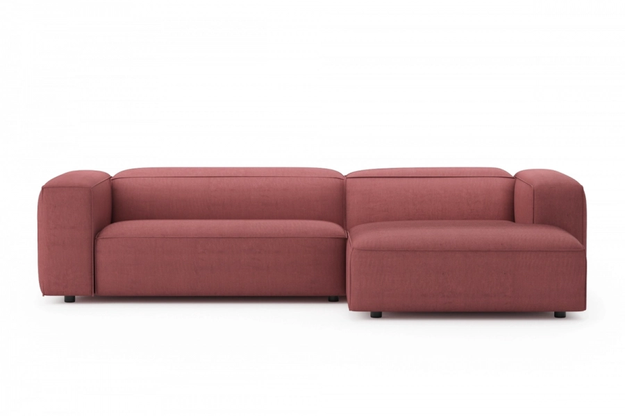 model MODULARIS WB (wysoki bok) - Modularis WB sofa 2-osobowa lewa + longchair prawy (boki wysokie)