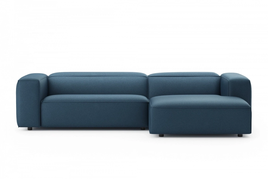 model MODULARIS WB (wysoki bok) - Modularis WB sofa 2-osobowa lewa + longchair prawy (boki wysokie)