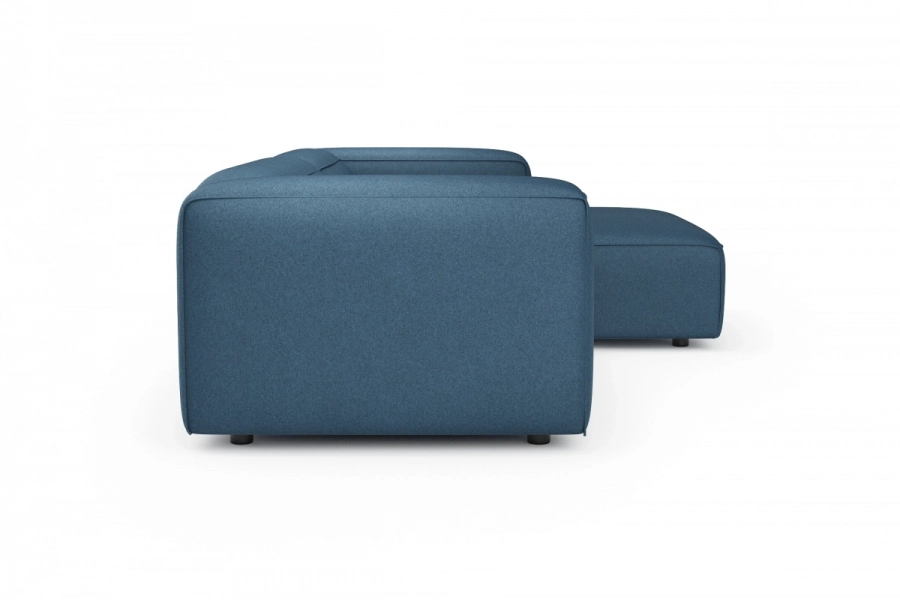 model MODULARIS WB (wysoki bok) - Modularis WB sofa 2-osobowa lewa + longchair prawy (boki wysokie)