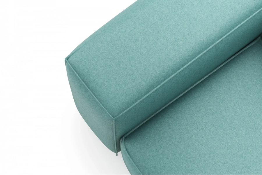 model MODULARIS WB (wysoki bok) - Modularis WB sofa 2-osobowa lewa + longchair prawy (boki wysokie)