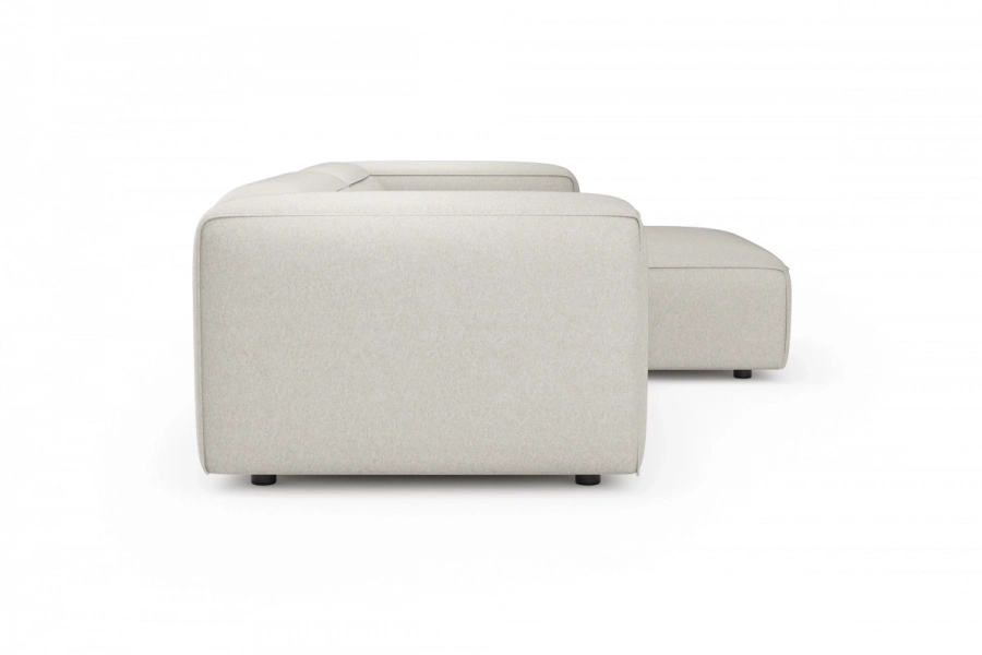 model MODULARIS WB (wysoki bok) - Modularis WB sofa 2-osobowa lewa + longchair prawy (boki wysokie)