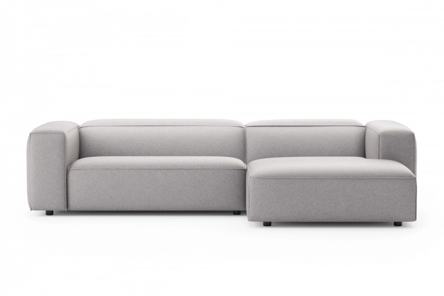 model MODULARIS WB (wysoki bok) - Modularis WB sofa 2-osobowa lewa + longchair prawy (boki wysokie)