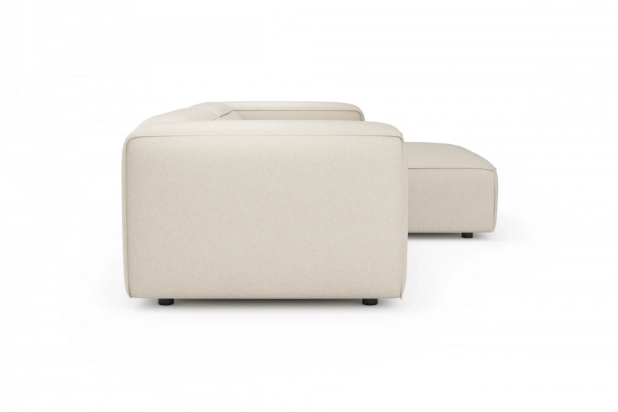 model MODULARIS WB (wysoki bok) - Modularis WB sofa 2-osobowa lewa + longchair prawy (boki wysokie)