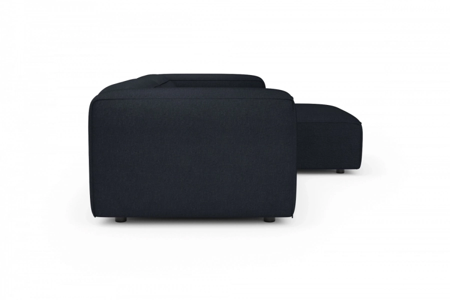 model MODULARIS WB (wysoki bok) - Modularis WB sofa 2-osobowa lewa + longchair prawy (boki wysokie)