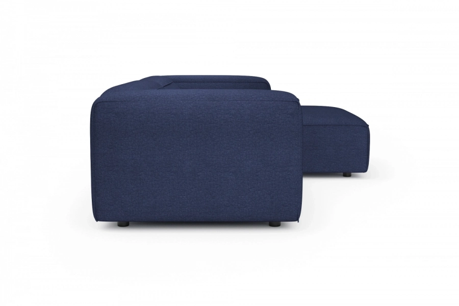 model MODULARIS WB (wysoki bok) - Modularis WB sofa 2-osobowa lewa + longchair prawy (boki wysokie)
