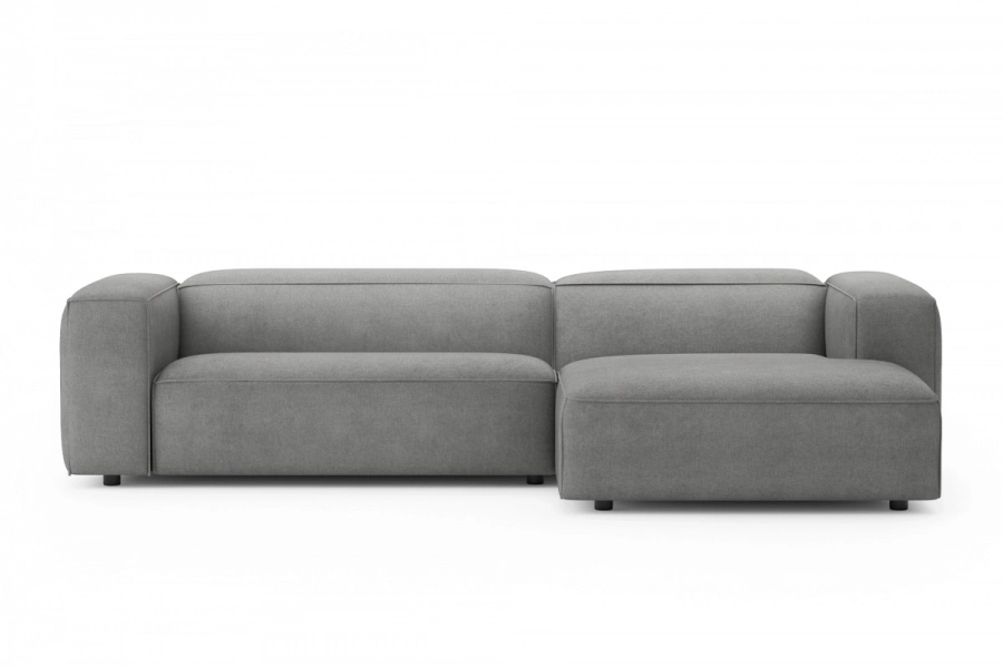 model MODULARIS WB (wysoki bok) - Modularis WB sofa 2-osobowa lewa + longchair prawy (boki wysokie)