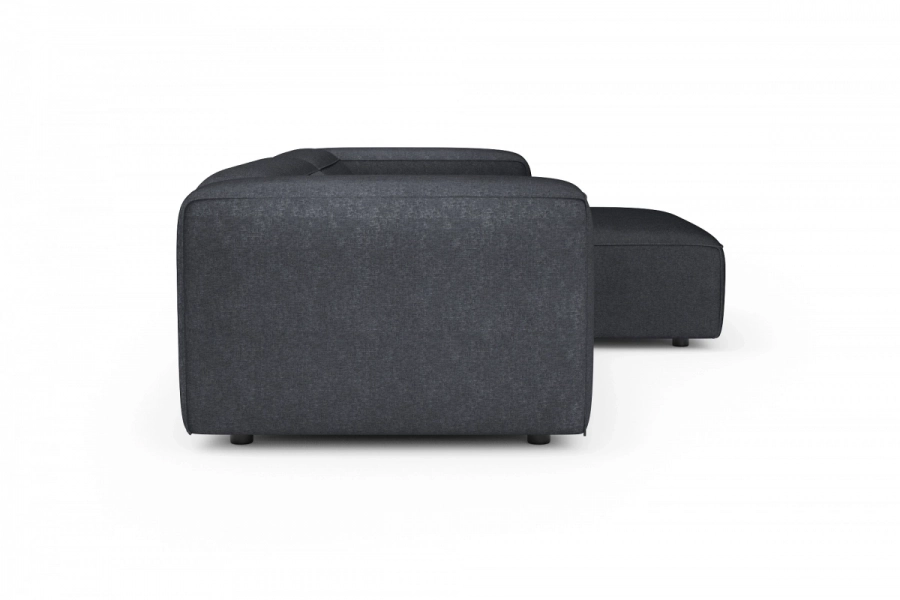 model MODULARIS WB (wysoki bok) - Modularis WB sofa 2-osobowa lewa + longchair prawy (boki wysokie)