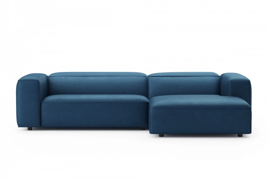 model MODULARIS WB (wysoki bok) - Modularis WB sofa 2-osobowa lewa + longchair prawy (boki wysokie)