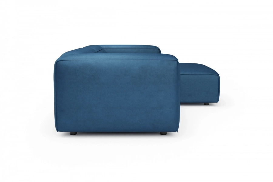 model MODULARIS WB (wysoki bok) - Modularis WB sofa 2-osobowa lewa + longchair prawy (boki wysokie)